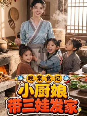 晚棠食记，小厨娘带三娃发家
